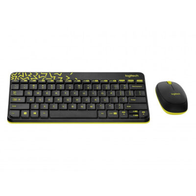 Ստեղնաշար LOGITECH MK240 NANO WIRELESS COMBO + MOUSE (BLACK) (L920-008213)