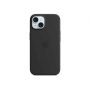 Հեռախոսի պատյան APPLE iPhone 15 Silicone Case With MagSafe (Black) (MT0J3ZM/A)