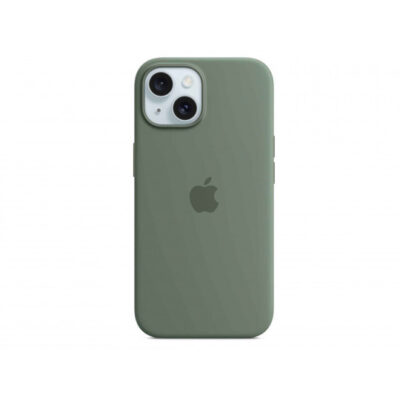 Հեռախոսի պատյան APPLE iPhone 15 Silicone Case With MagSafe (Cypress) (MT0X3ZM/A)