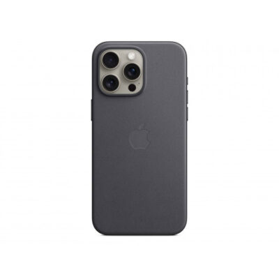 Հեռախոսի պատյան APPLE iPhone 15 Pro Max FineWoven Case with MagSafe (Black) (MT4V3ZM/A)