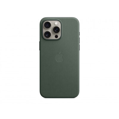 Հեռախոսի պատյան APPLE iPhone 15 Pro Max FineWoven Case with MagSafe (Evergreen) (MT503ZM/A)