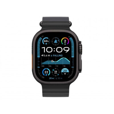 Սմարթ ժամացույց APPLE WATCH ULTRA 2 GPS+CELLUAR 49MM BLACK TITANIUM BLACK OCEAN BAND (A2986) (MX4P3RB/A)