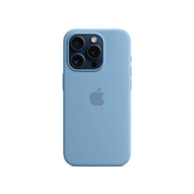 Հեռախոսի պատյան APPLE iPhone 15 Pro Silicone Case With MagSafe (Winter Blue) (MT1L3ZM/A)