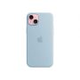 Հեռախոսի պատյան APPLE iPhone 15 Plus Silicone Case with MagSafe (Light Blue) (MWNH3ZM/A)
