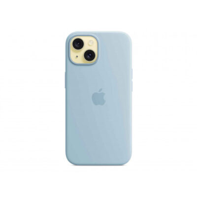 Հեռախոսի պատյան APPLE iPhone 15 Silicone Case With MagSafe (Light Blue) (MWND3ZM/A)