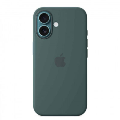 Հեռախոսի պատյան APPLE iPhone 16 Silicone Case With MagSafe (Lake Green) (MYY83ZM/A)