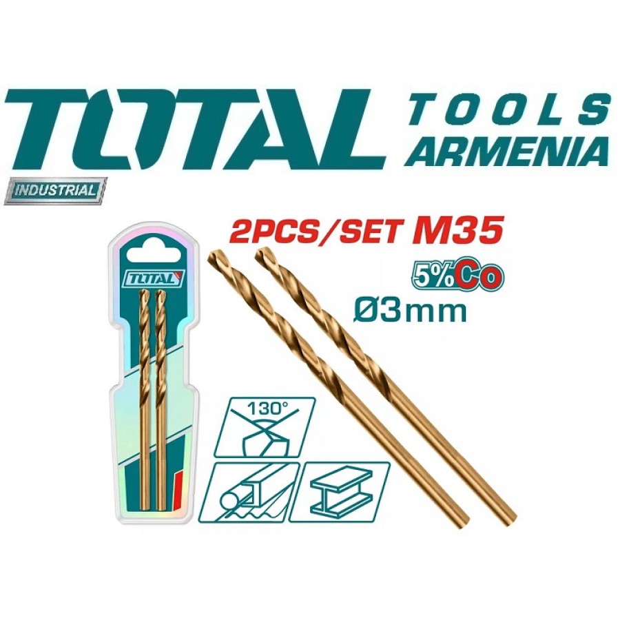 Կոբալտե գայլիկոն HSS CO-M35 3 մմ (TAC11203001)