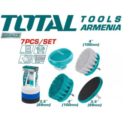 Մաքրող խոզանակ-գլխիկների հավաքածու 7 հատ (TACB0701)