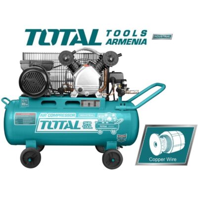 Օդայուղային գոտային կոմպրեսոր 100 լ / 2.2 կՎտ (TC2301006)