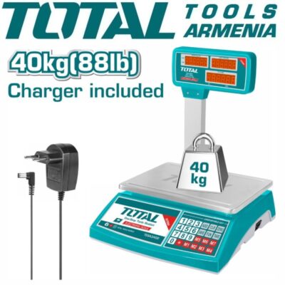 Էլեկտրոնային կշեռք 40կգ (TESA3402)