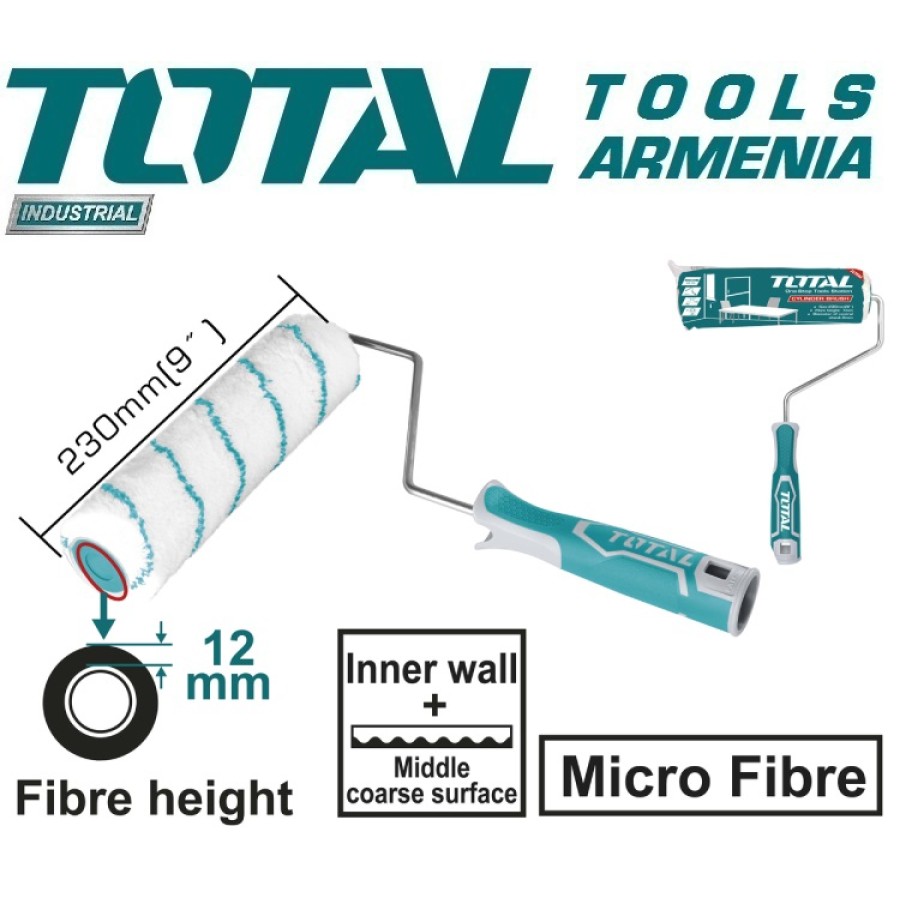 Գլանաձև խոզանակ ՝ 230 x 12 մմ : (THT8592D)