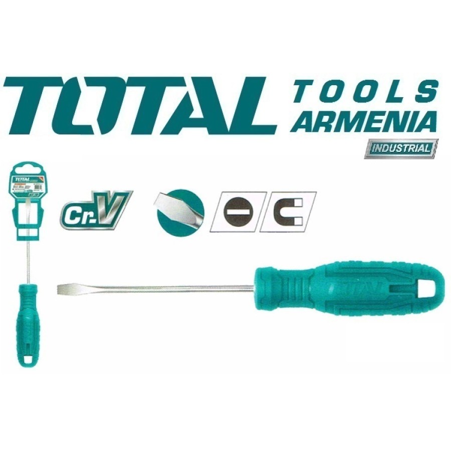 Պտուտակահան ՝ հարթ ( տափակ ) SL 6.5 x 125 մմ  (THTDC2156 )
