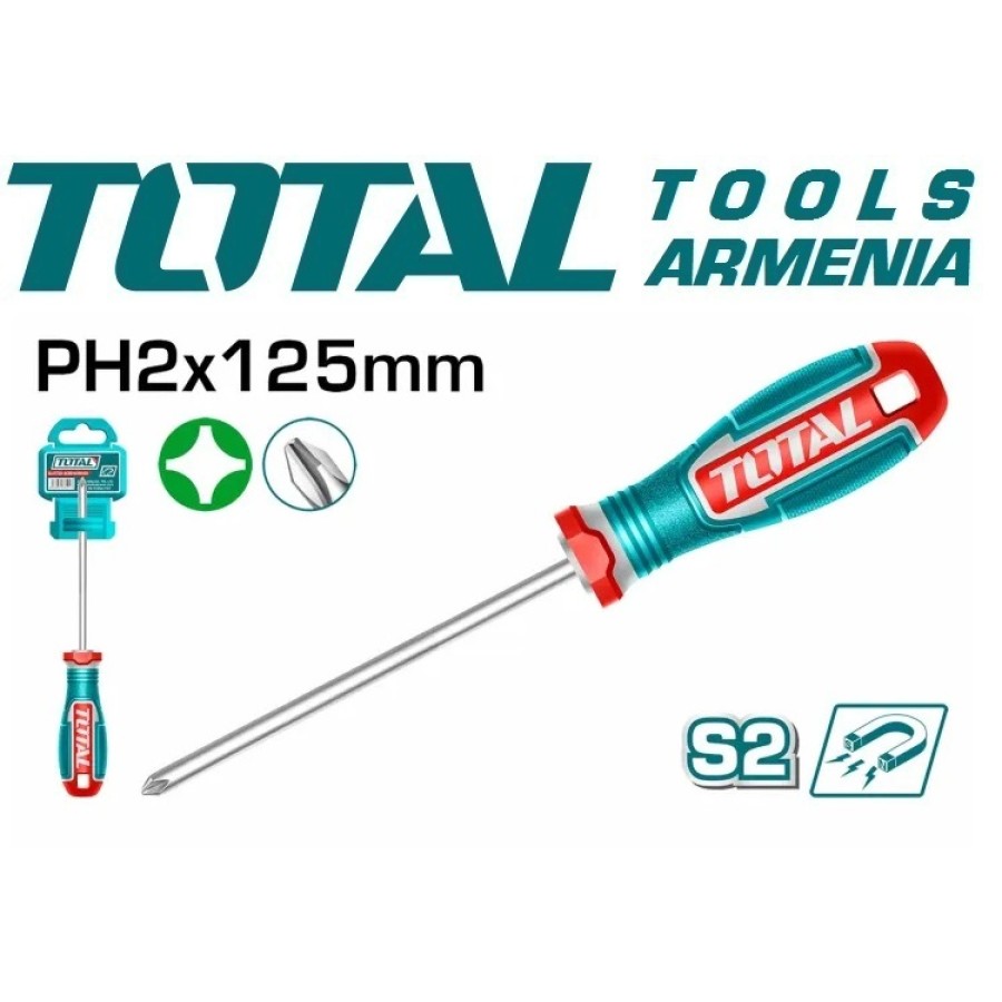 Պտուտակահան խաչաձև PH2x125մմ (TSDPH2125)