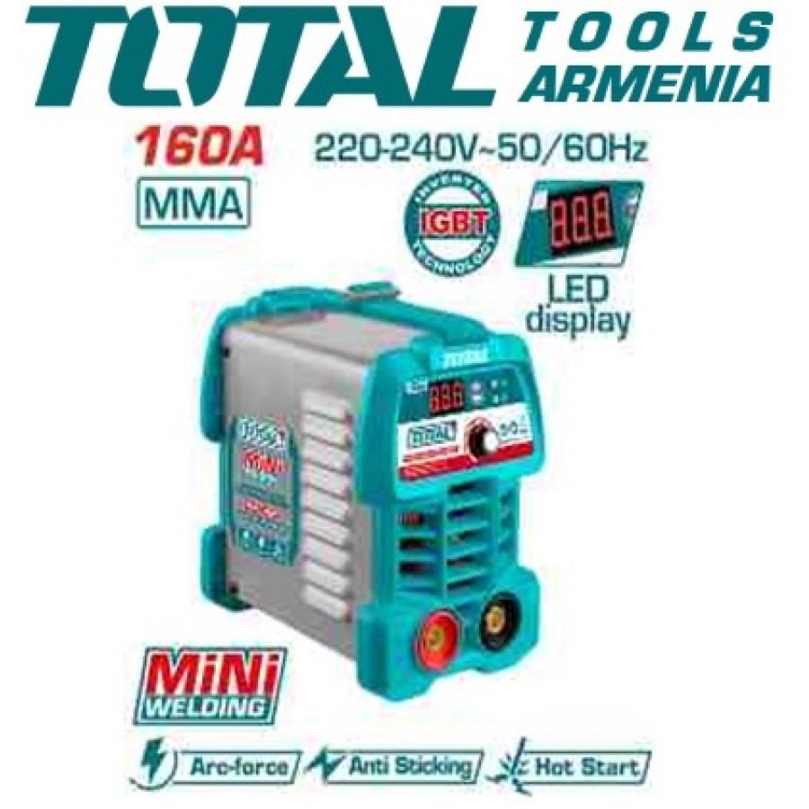 Ինվենտորային Եռակցման մեքենա  MMA 160A IGBT (TW216049)