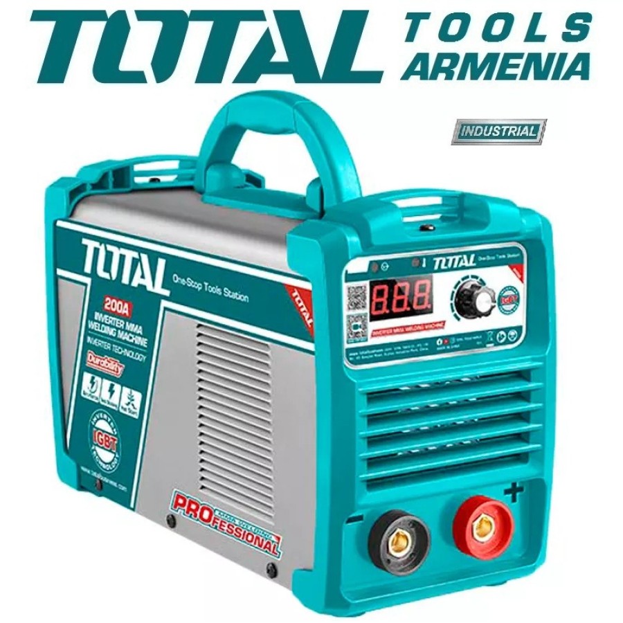 Ինվենտորային Եռակցման մեքենա  MMA 200A IGBT (TW220038)