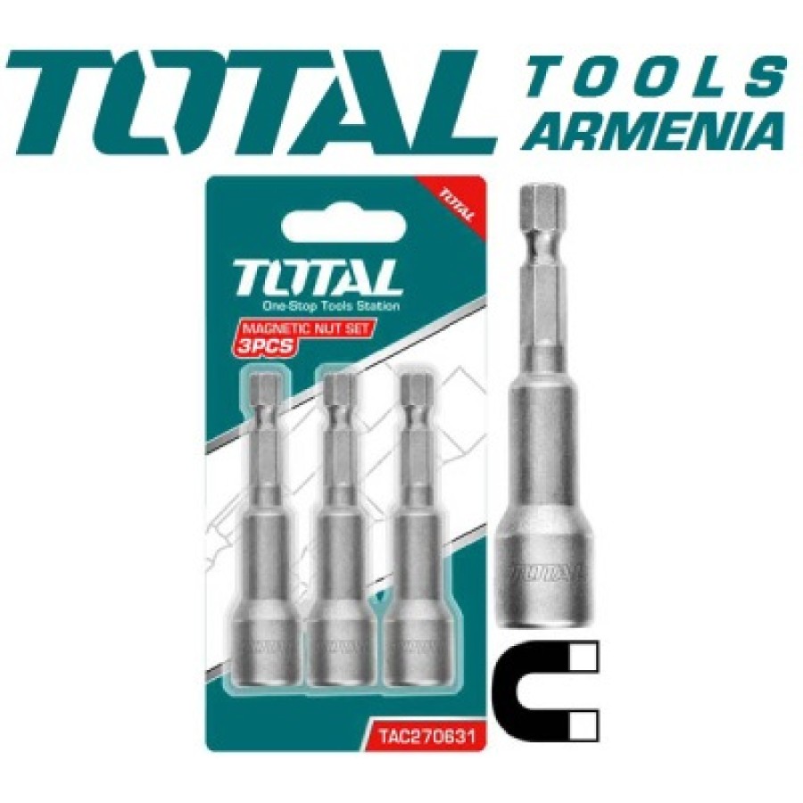 Մագնիսական գայկաների հավաքածու 10 մմ (TAC271031)