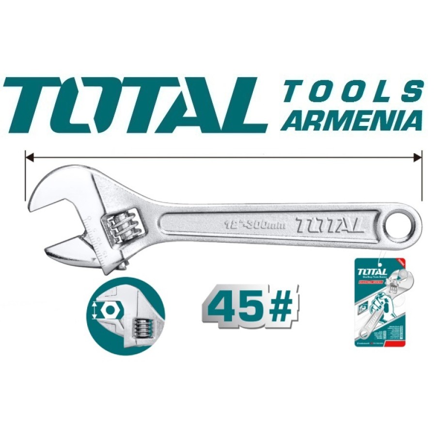 Կարգավորվող բանալի 18" 450 մմ (THT1010183)