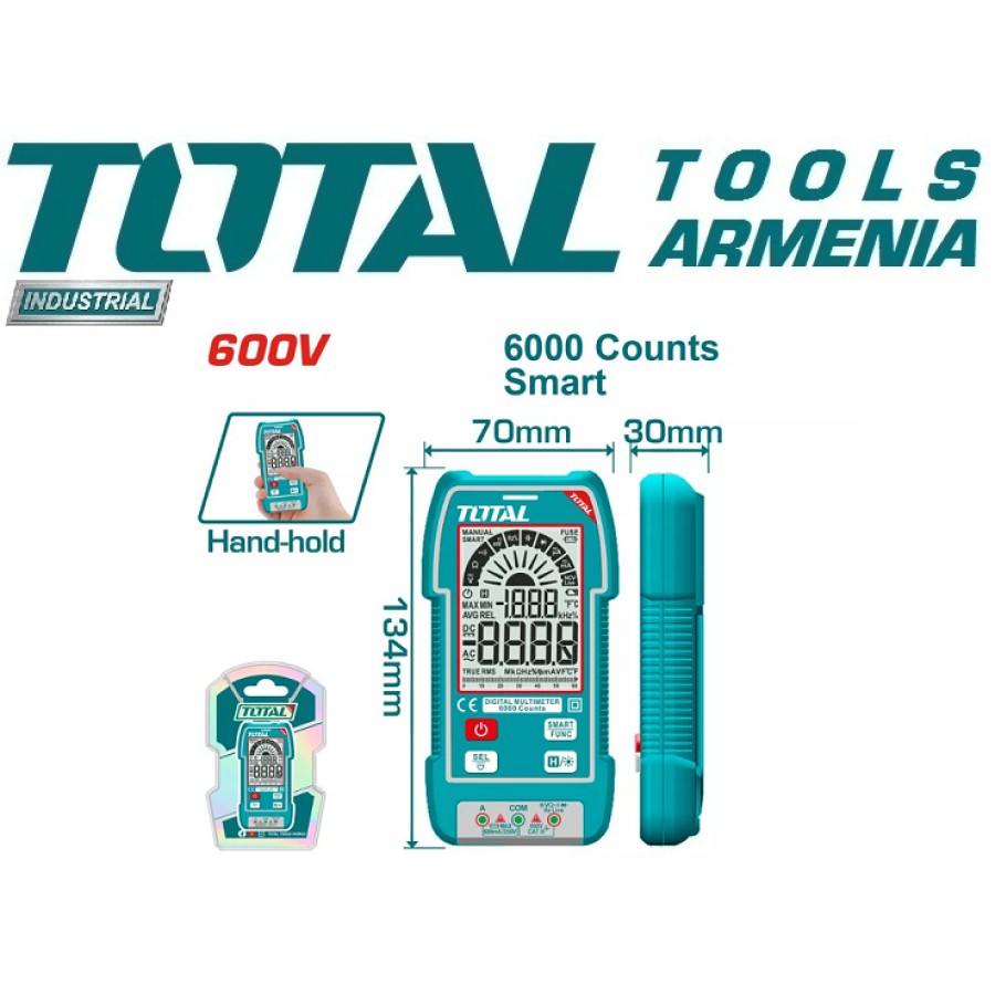 Թվային մուլտիմետր (TMT516004)