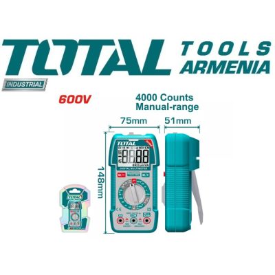 Մուլտիմետր թվային 600Վ (TMT536002)
