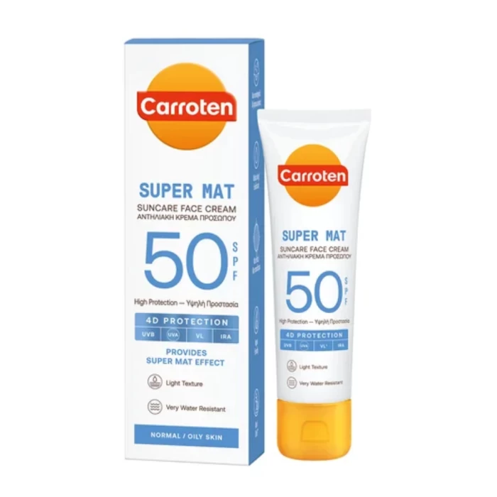 Կրեմ արևապաշտպան Carroten Super Mat SPF 50 50 մլ