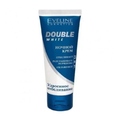 Կրեմ դեմքի Eveline Double White 3-ը 1-ում 75 մլ