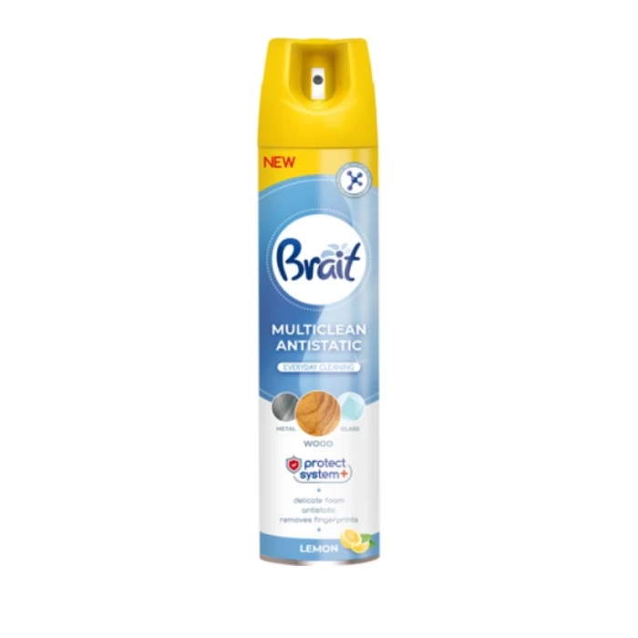Ունիվերսալ մաքրող միջոց Brait Antistatic 350 մլ