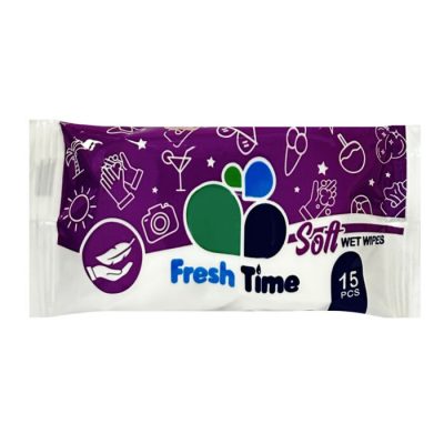 Անձեռոցիկ խոնավ Biocotton Fresh Time 15 հատ