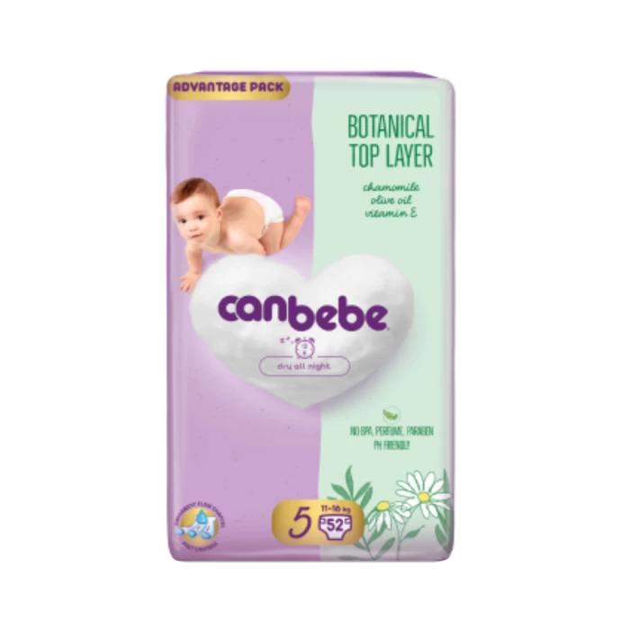 Տակդիր Canbebe N 5 11-16 կգ 52 հատ