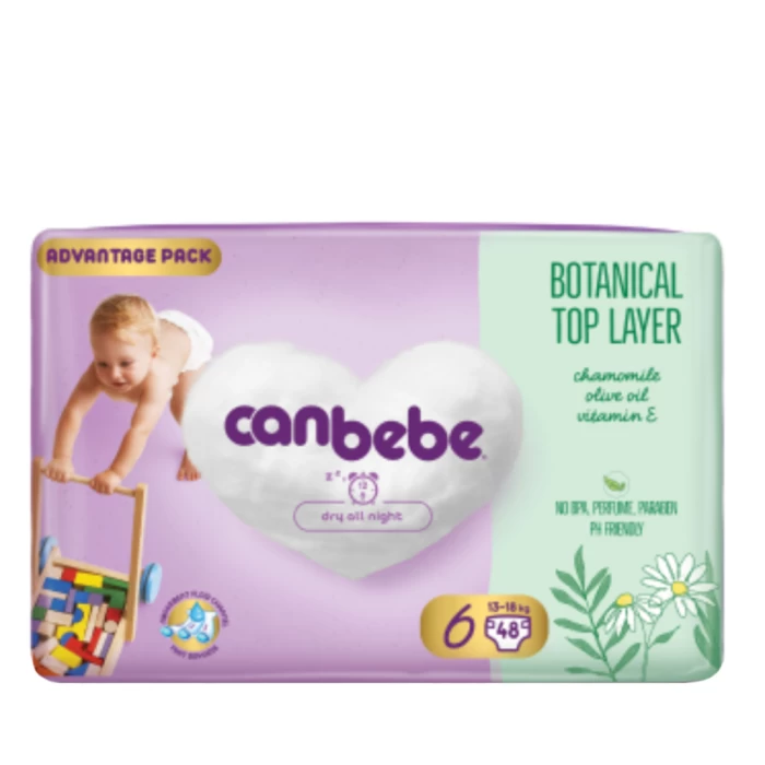 Տակդիր Canbebe N 6 13-18 կգ 48 հատ