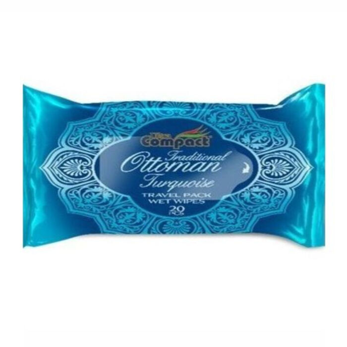 Անձեռոցիկ խոնավ Compact Turquoise 20 հատ