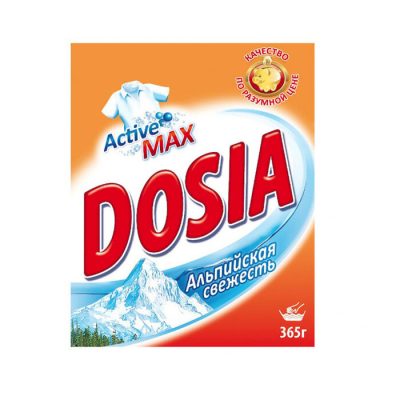 Լվացքի փոշի Dosia ձեռքի սպիտակ 365 գր