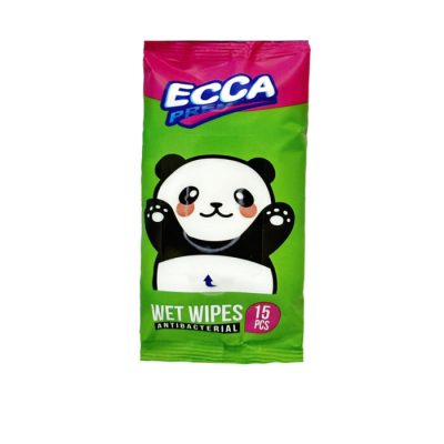 Անձեռոցիկ խոնավ Ecca 15 հատ