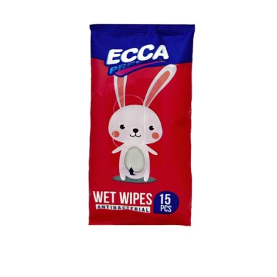 Անձեռոցիկ խոնավ Ecca 15 հատ