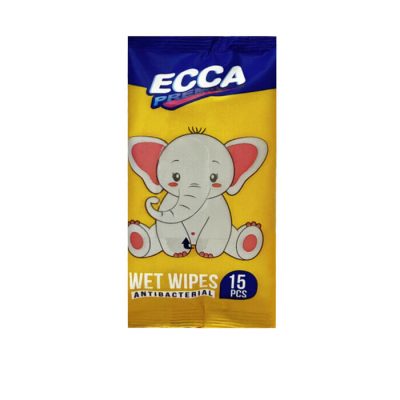 Անձեռոցիկ խոնավ Ecca 15 հատ