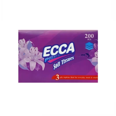 Անձեռոցիկ Ecca Premium 3 շերտ 200 հատ