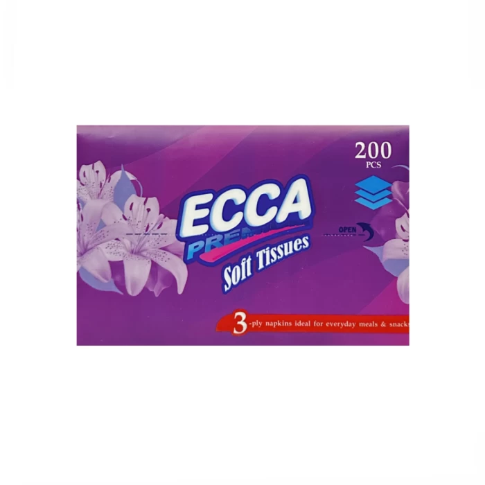 Անձեռոցիկ Ecca Premium 3 շերտ 200 հատ