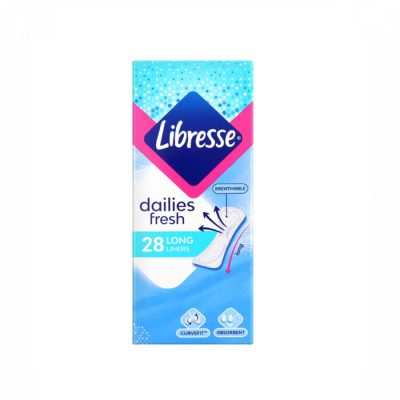 Միջադիր Libresse dailies fresh & protect ամենօրյա 28 հատ