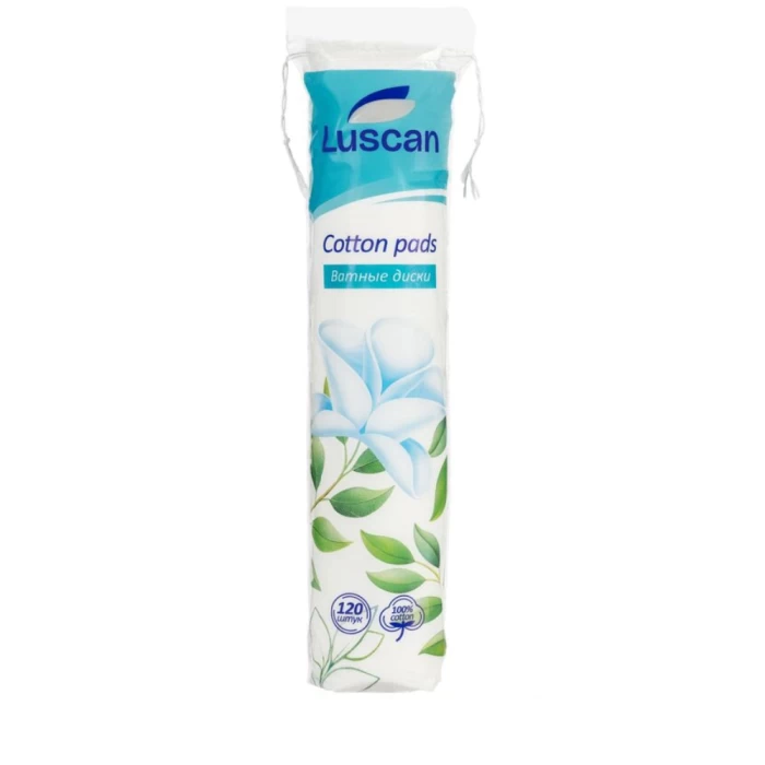 Բամբակե սկավառակ Luscan 5 սմ 120 հատ