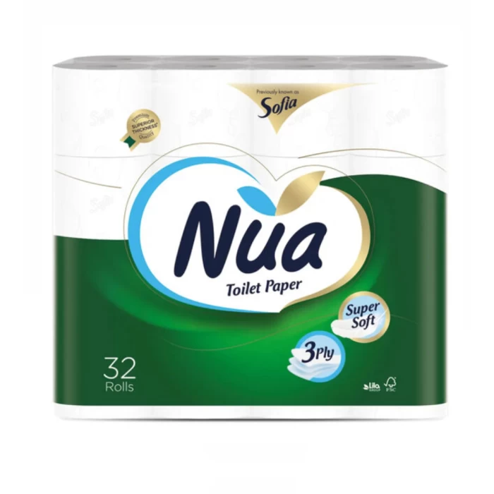 Զուգարանի թուղթ Nua 3 շերտ 32 հատ
