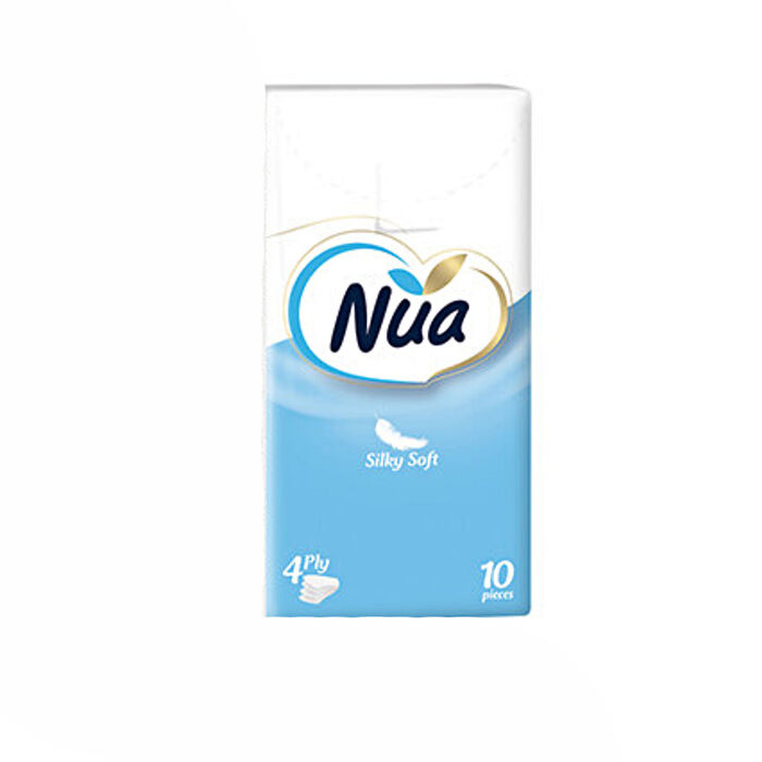 Անձեռոցիկ գրպանի Nua 4 շերտ 10 հատ