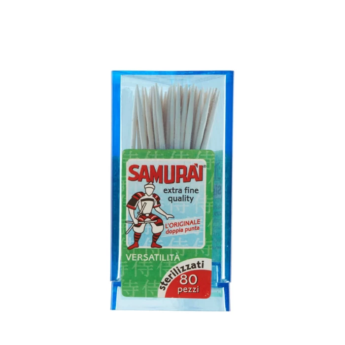 Ատամի փայտիկ Samurai 80 հատ