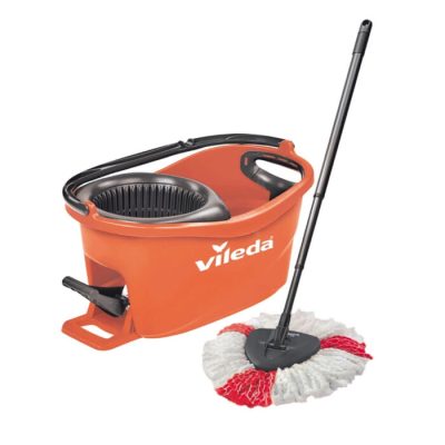 Դույլ և մոպ Vileda Turbo Colors Red քամիչով 48х28х28 սմ 12 լ
