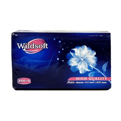 Անձեռոցիկ Wildsoft 200 հատ 2 շերտ
