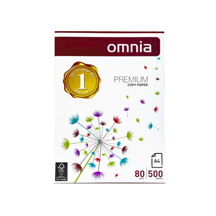 Թուղթ A4 Omnia 80 գր 500 թերթ