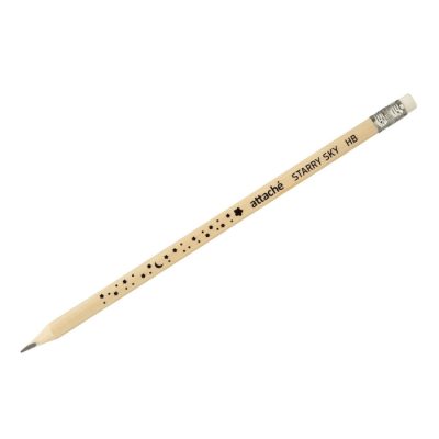 Մատիտ գրաֆիտե Attache Starry HB 1055943