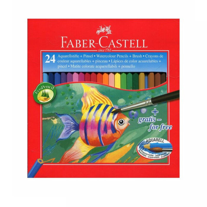 Գունավոր մատիտներ Faber-Castell 24 գույն