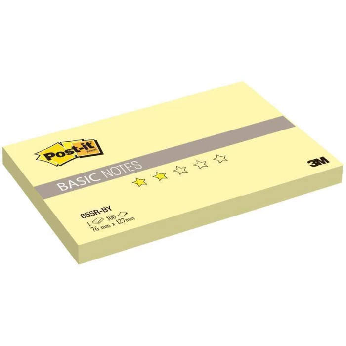Թուղթ նշումի ինքնակպչուն Post-it 76*127 սմ 100 հատ
