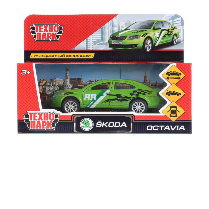 Խաղալիք ավտոմեքենա Skoda Octavia Sport մետաղյա 12 սմ 3+