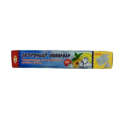 Տոպրակ սառույցի 10×28 սմ 280 հատ