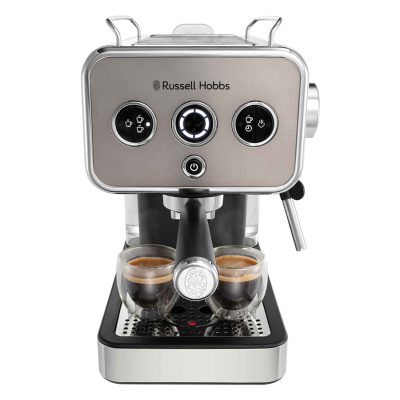 ԿԻՍԱԱՎՏՈՄԱՏ ՍՐՃԵՓ ՄԵՔԵՆԱՆԵՐ RUSSELL HOBBS DISTINCTIONS TITANIUM